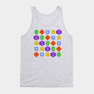 GMTRX lawal skeletal platonic solids v1 matrix Tank Top